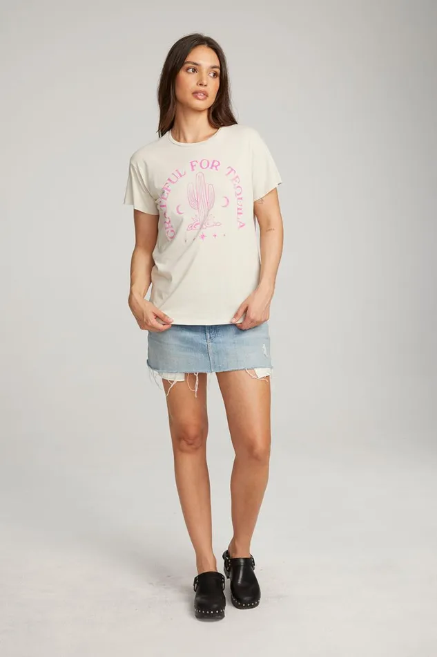 Womens Tops Chaser Brand Tequila Tee