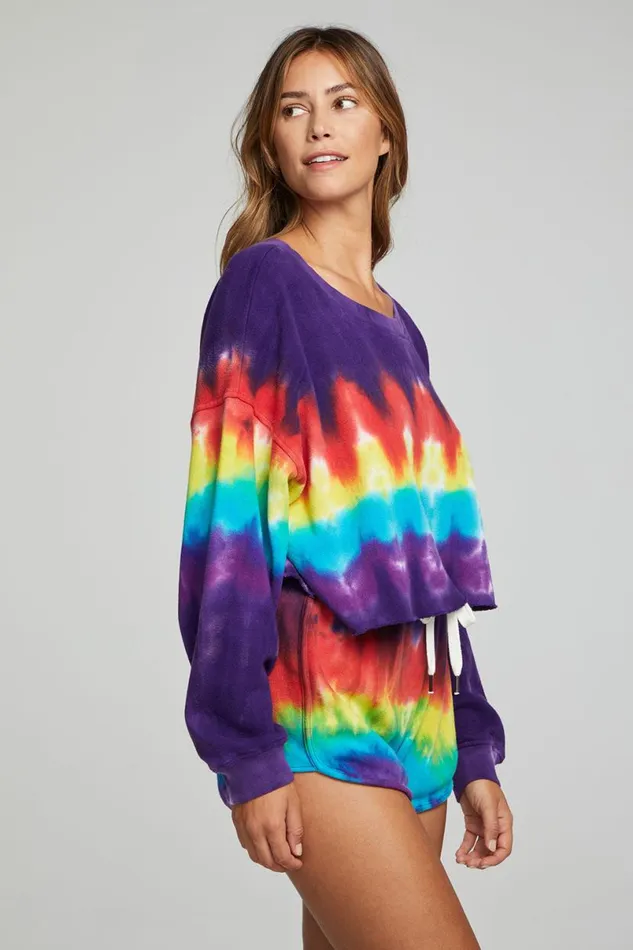 Womens Tops Chaser Brand Zodiac Pullover