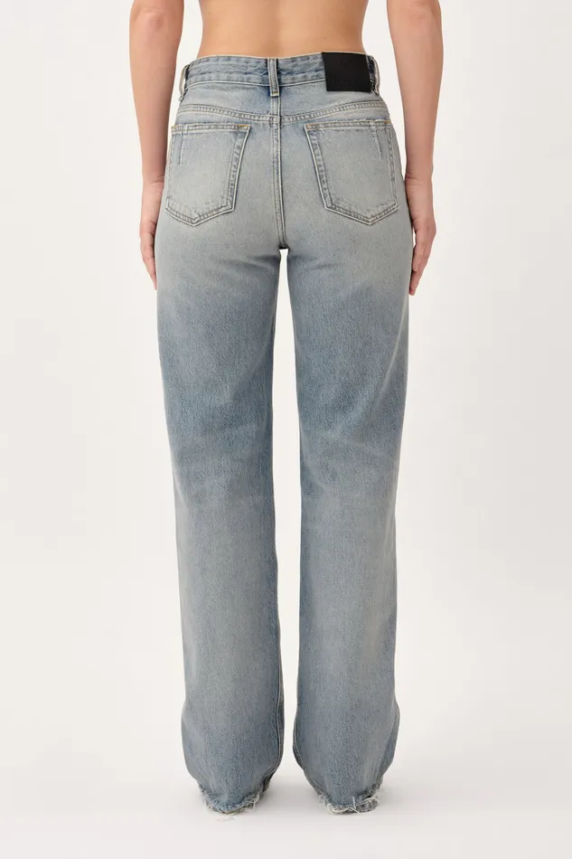 Wonhundred Jeans Men Genoa Broken Medium Blue 8211 Broken Medium Blue