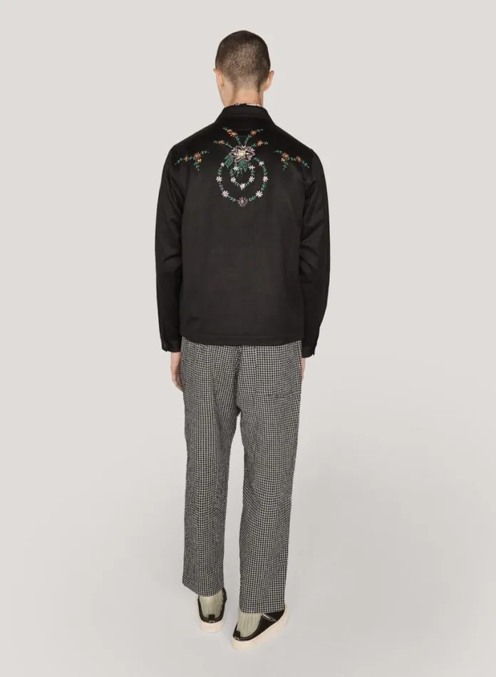 YMC Alva Skate Trouser Black Multi Mens Trousers