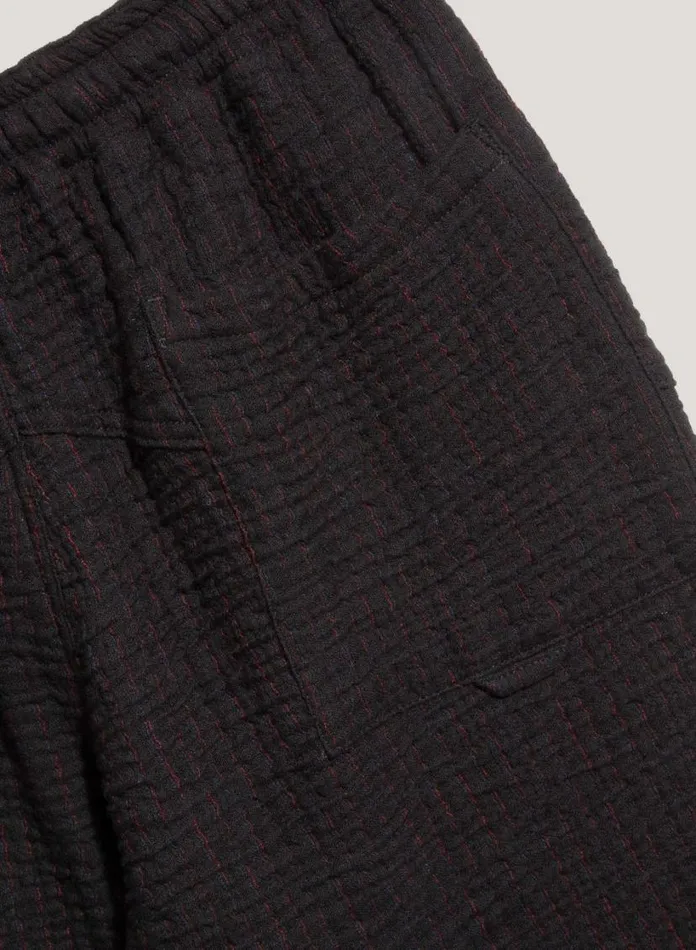YMC Alva Textured Skate Trouser Black Mens Trousers