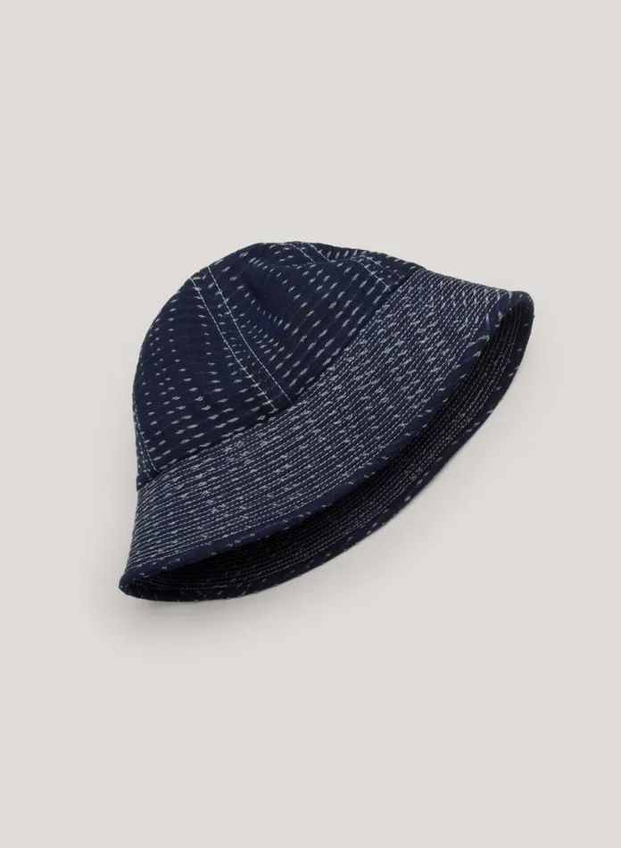 YMC Gilligan Hat Indigo Mens Hats