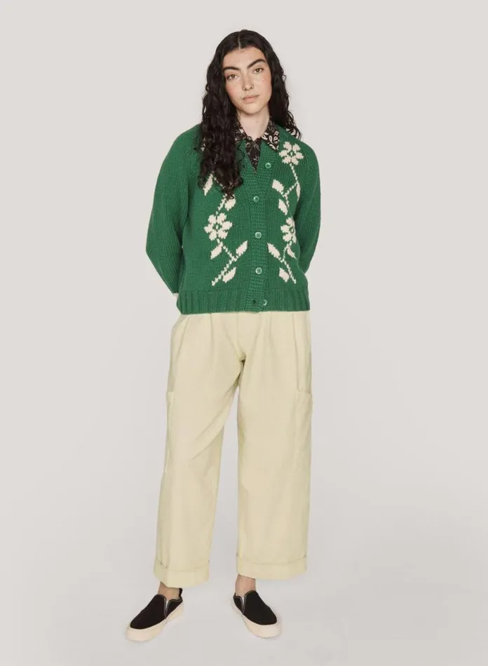 YMC Grease Trouser Ecru Womens Trousers