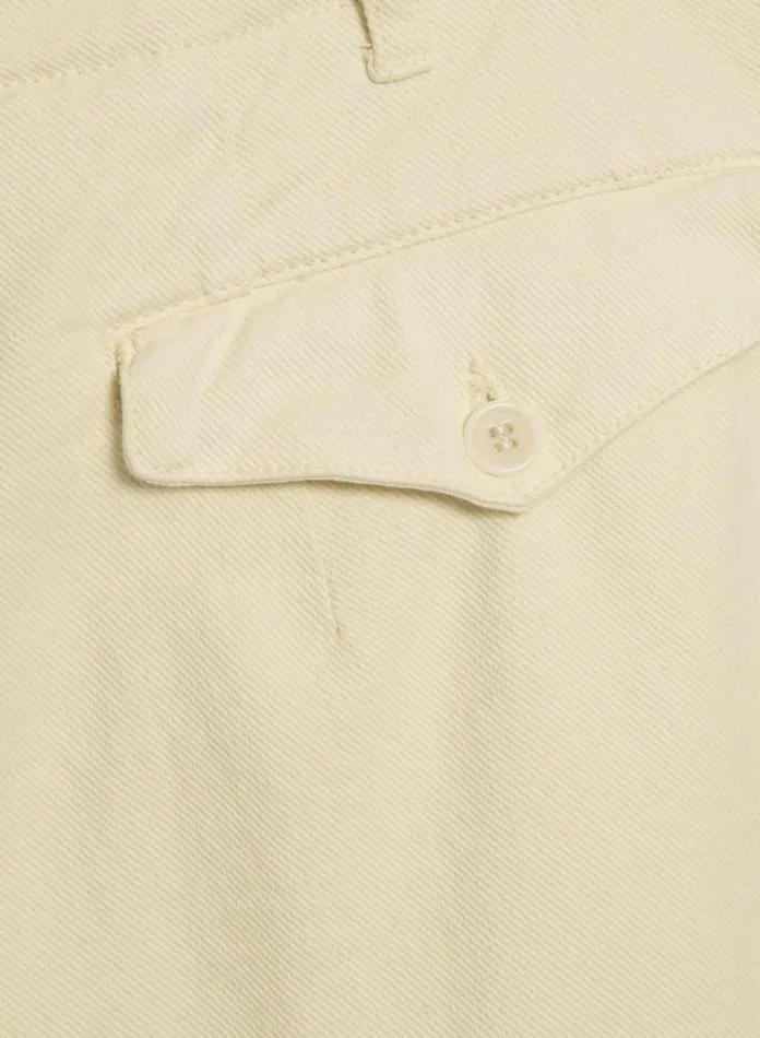 YMC Grease Trouser Ecru Womens Trousers