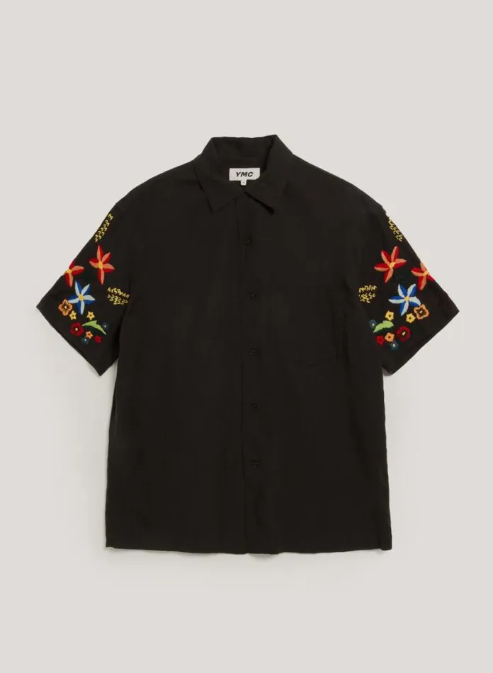 YMC Idris Shirt Black Mens Shirts