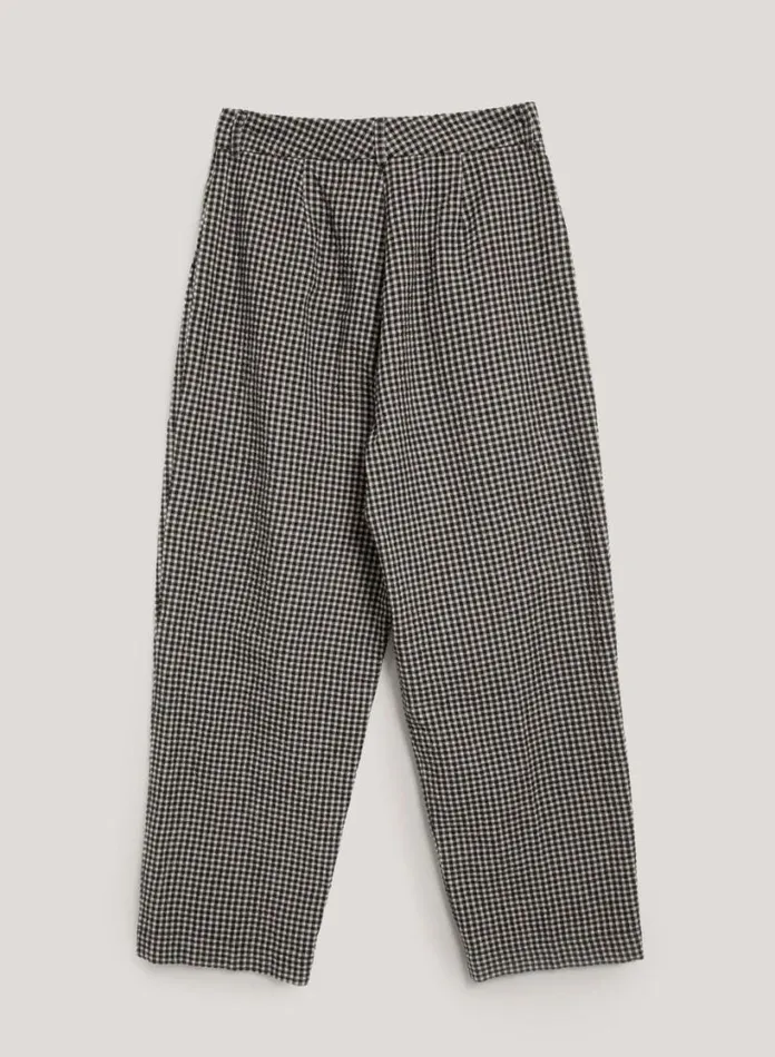 YMC Market Trouser Black Multi Womens Trousers