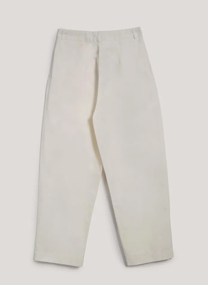 YMC Market Trouser Ecru Womens Trousers