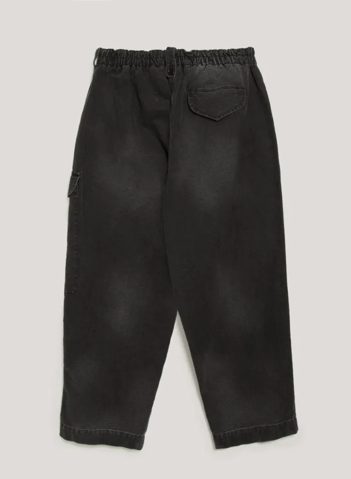 YMC Military Trouser Black Mens Trousers