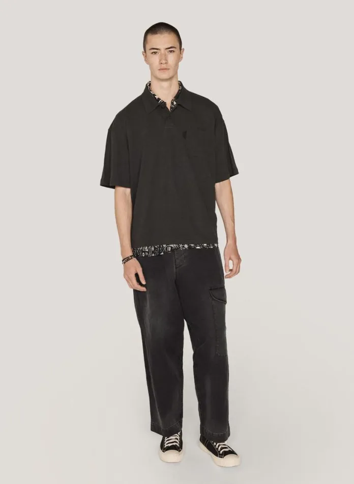 YMC Military Trouser Black Mens Trousers