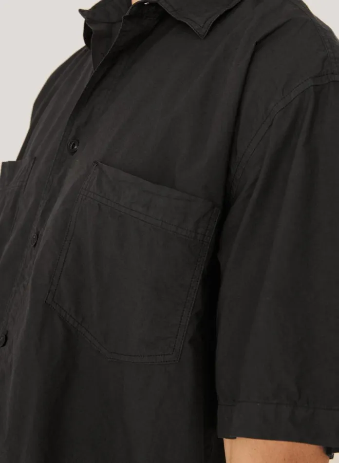 YMC Mitchum Shirt Black Mens Shirts