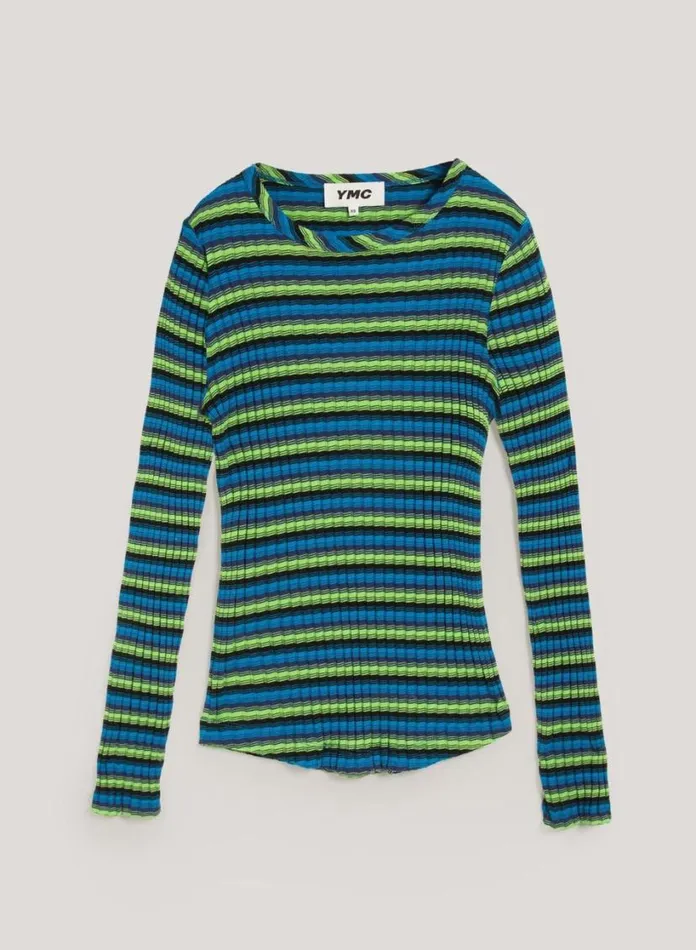 YMC Raindrops Top Multi Womens TShirts
