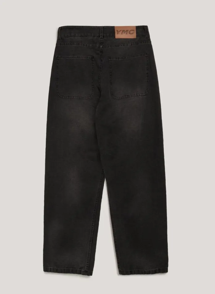 YMC Silver Jean Black Womens Trousers