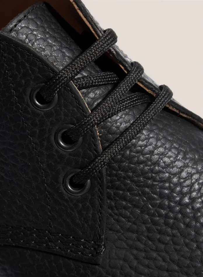 YMC Solovair X Leather Chukka Boots Black Mens Footwear