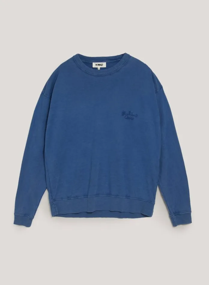 YMC Zephyr T Shirt Blue Mens TShirts