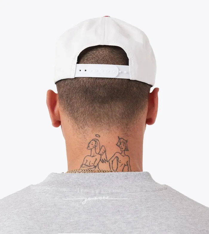 Zanerobe Accessories Men Ath Snapback Vintage WhiteCherry