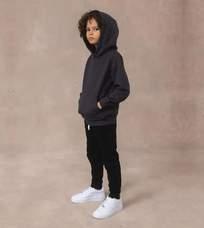 Zanerobe Kids Men Kids Orgo Hoody GD Dk Grey