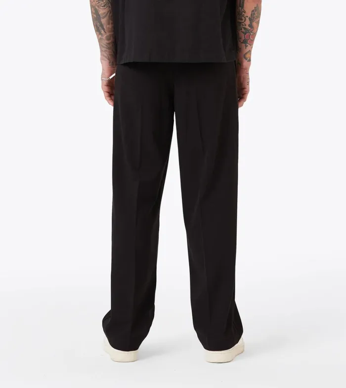Zanerobe Pants Men Herringbone Flow Pant Black