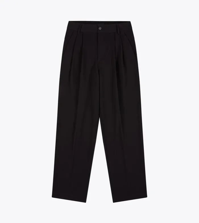 Zanerobe Pants Men Herringbone Flow Pant Black