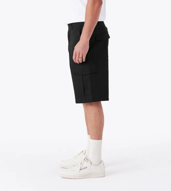 Zanerobe Shorts Men Box Cargo Short Black