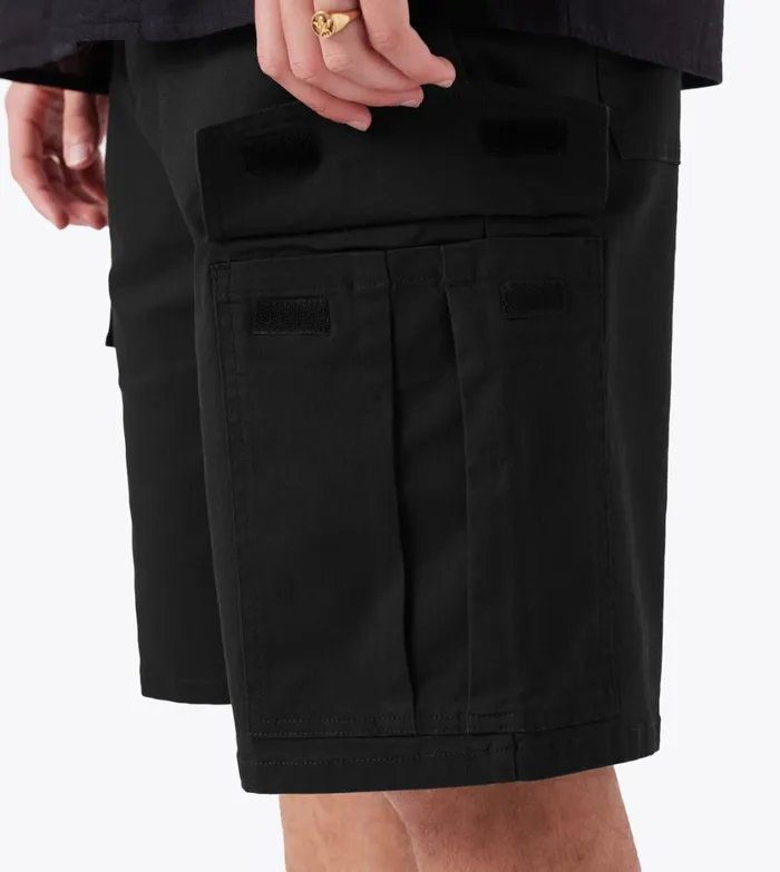 Zanerobe Shorts Men Box Cargo Short Black