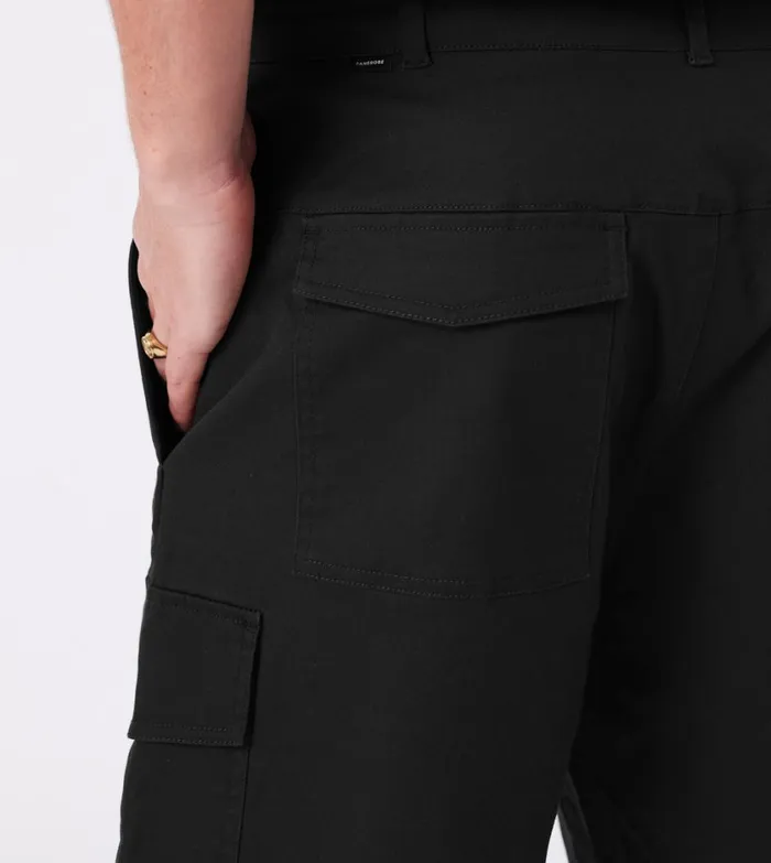 Zanerobe Shorts Men Box Cargo Short Black
