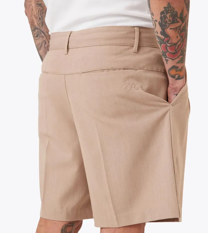 Zanerobe Shorts Men Herringbone Flow Short Beige