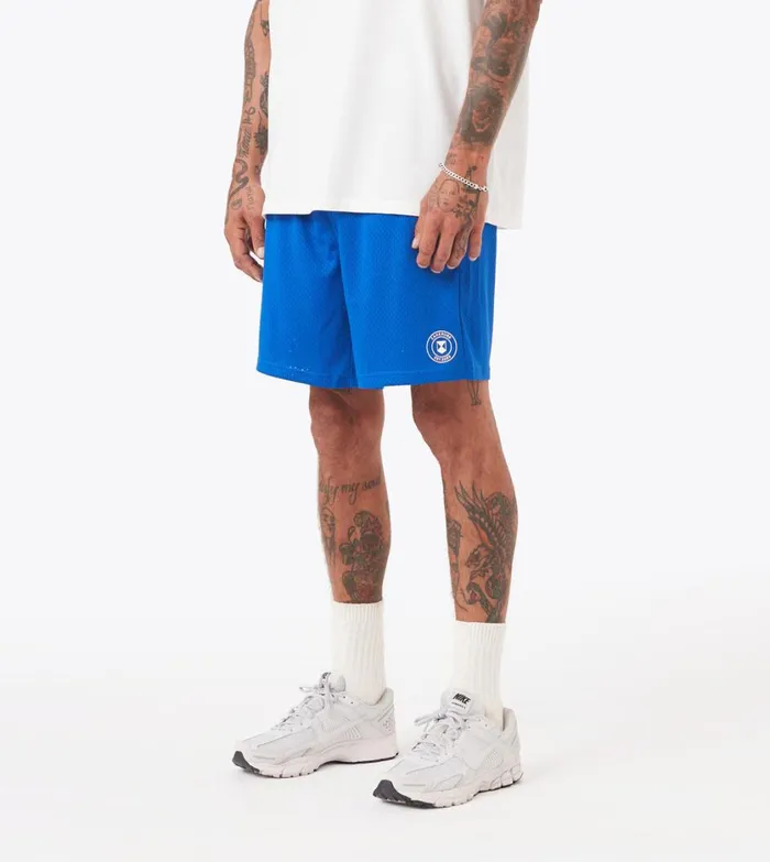 Zanerobe Shorts Men Training Mesh Short Cobalt Blue