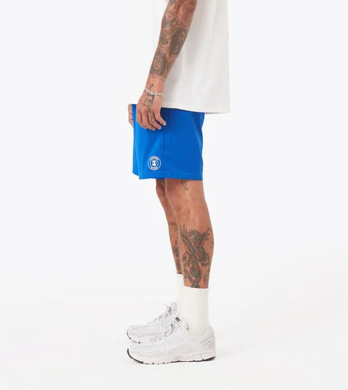 Zanerobe Shorts Men Training Mesh Short Cobalt Blue