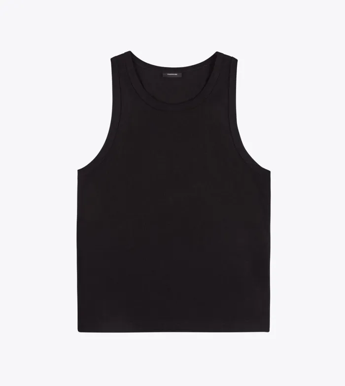 Zanerobe Tees and Tanks Men Rib Tank Black