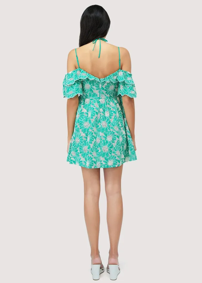 Zenith Mini Dress Green Women Lost Wander Dresses